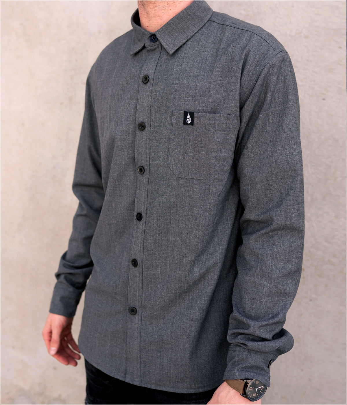 Starseed Violet Button Down Shirt by Kimi Takemura