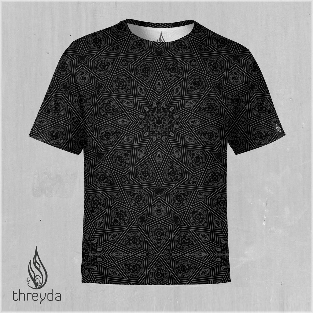 Third Eye All-Over Screenprint Tee by Threyda