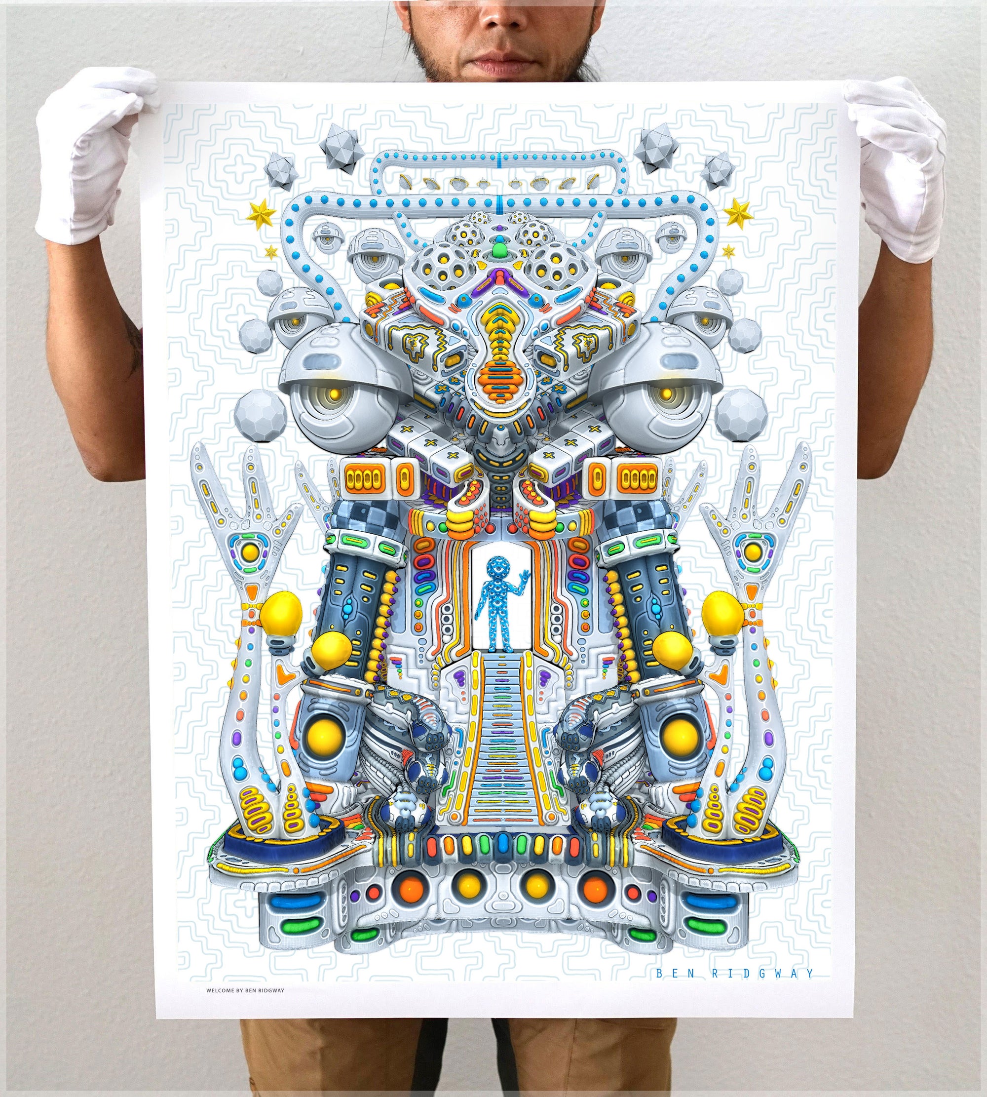 Welcome Print by Ben Ridgway