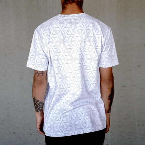 Celestial Full Coverage Screenprint Tee by Threyda