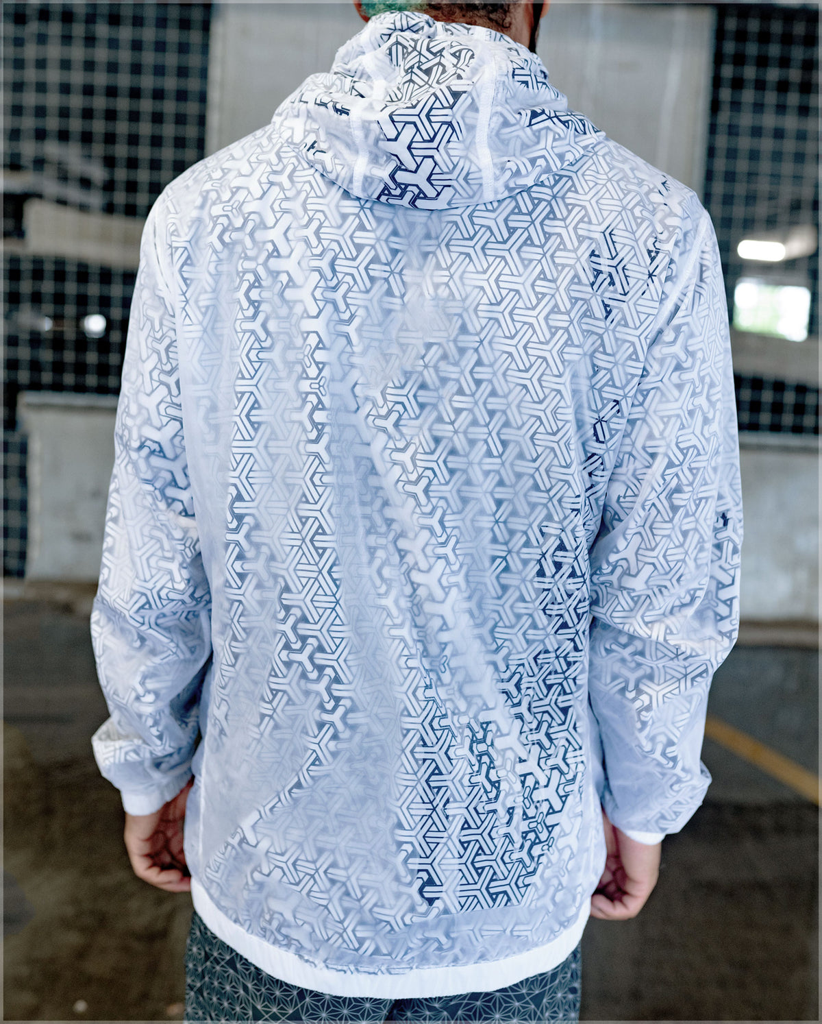 Translucent Windbreaker by Kimi Takemura