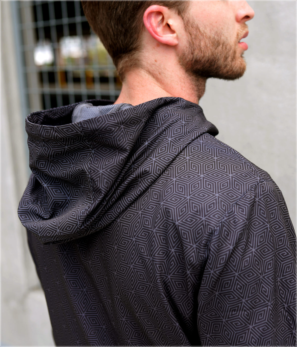 Black Box Windbreaker by Threyda