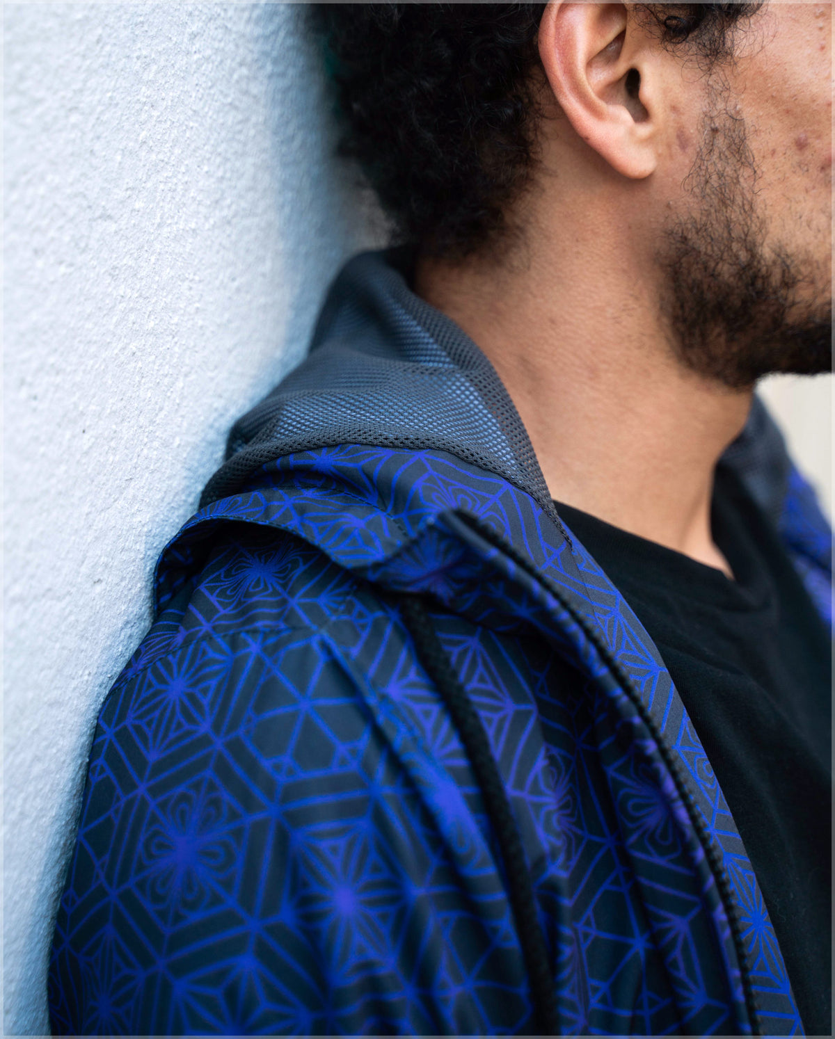 Alignment Windbreaker Hoodie by Threyda