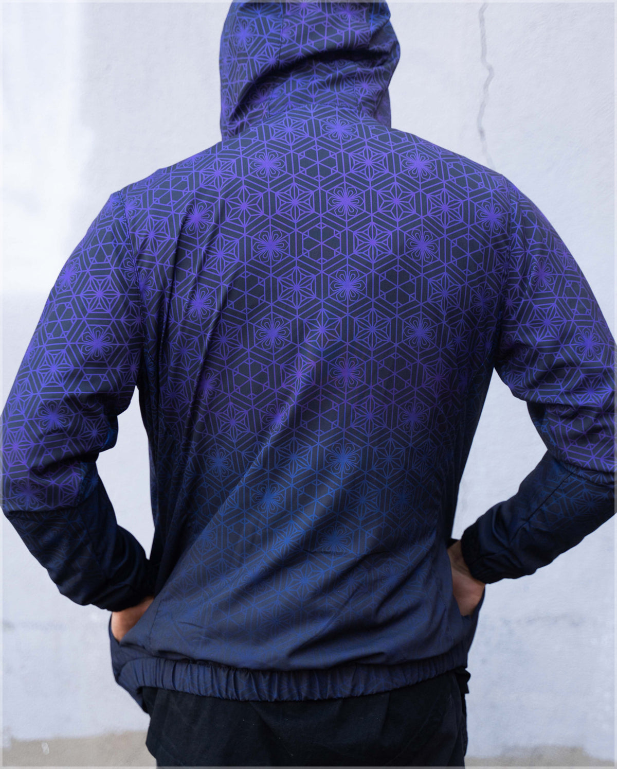 Alignment Windbreaker Hoodie by Threyda